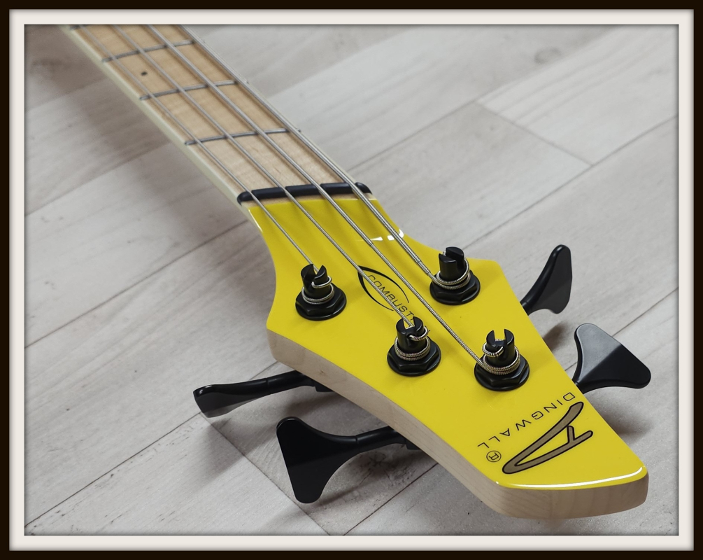 Dingwall NG3 4-String Nolly, Ferrari Yellow LTD, Signature, Limited Run